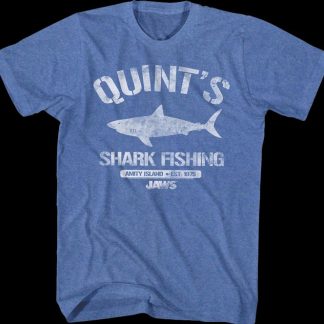 Quint's Shark Fishing Jaws T-Shirt