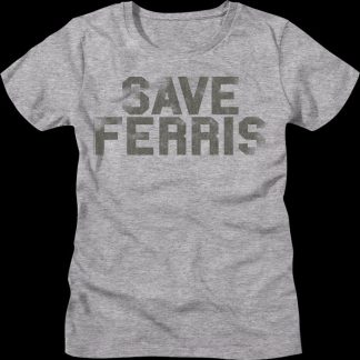 Womens Vintage Save Ferris Bueller Shirt