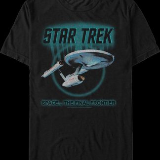 Retro Space The Final Frontier Star Trek T-Shirt