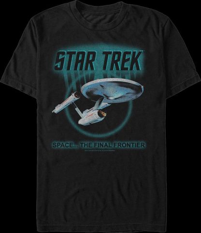 Retro Space The Final Frontier Star Trek T-Shirt