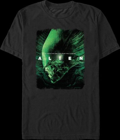 In Space No One Can Hear You Scream Alien T-Shirt