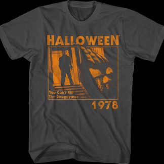 Front & Back 1978 Boogeyman Halloween T-Shirt