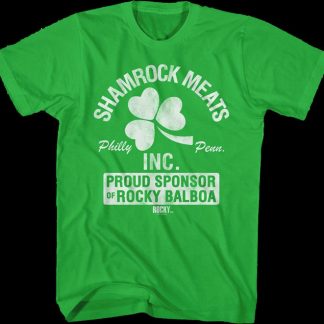 Shamrock Meats Proud Sponsor Of Rocky T-Shirt
