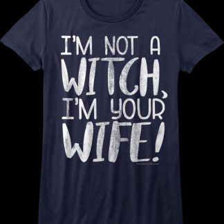 Womens I'm Not A Witch Princess Bride Shirt