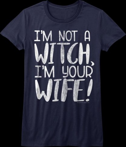 Womens I'm Not A Witch Princess Bride Shirt
