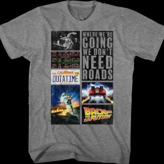 Collage Back To The Future T-Shirt