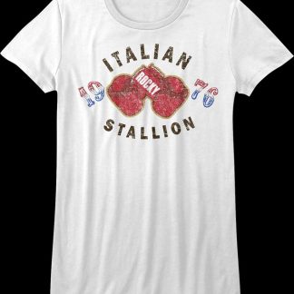 Womens Italian Stallion 1976 Rocky Shirt