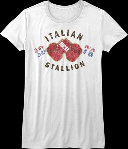 Womens Italian Stallion 1976 Rocky Shirt