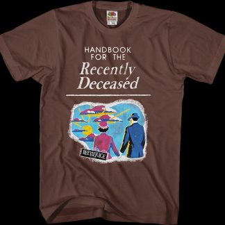 Handbook For The Recently Deceased Beetlejuice T-Shirt