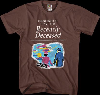 Handbook For The Recently Deceased Beetlejuice T-Shirt