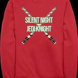 Silent Night Jedi Knight Star Wars Sweatshirt