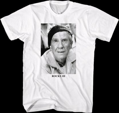 Black And White Mickey Photo Rocky III T-Shirt