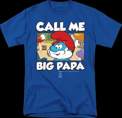 Call Me Big Papa Smurfs T-Shirt