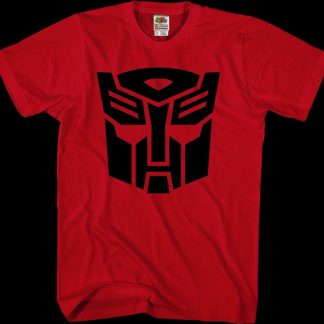 Red Autobot Logo Transformers T-Shirt