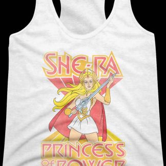 Ladies Princess of Power Masters of the Universe Racerback Tank Top