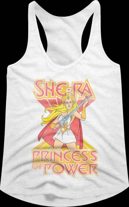 Ladies Princess of Power Masters of the Universe Racerback Tank Top