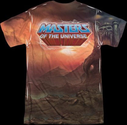 He-Man and Skeletor Battle Sublimation Shirt - Image 2
