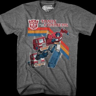Old School Optimus Prime Transformers T-Shirt