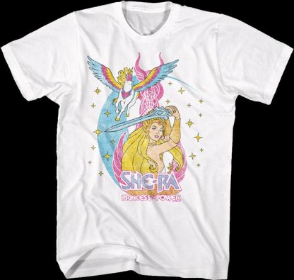 Starry Swift Wind and She-Ra Masters of the Universe T-Shirt
