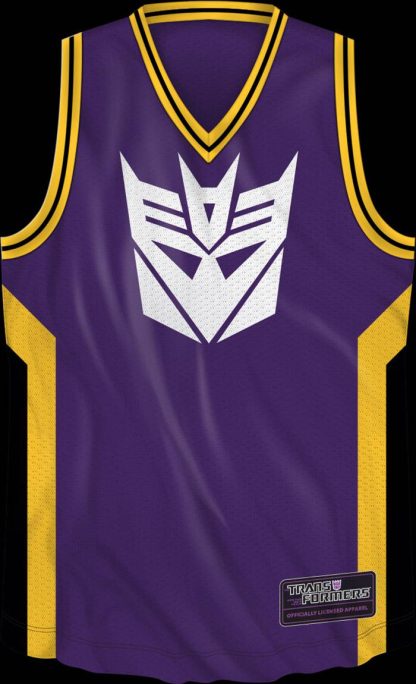 Decepticon Transformers Basketball Jersey