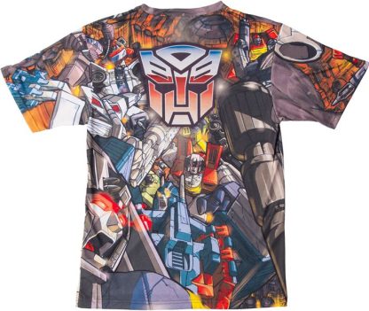 Optimus Prime vs Megatron Sublimation Shirt - Image 2