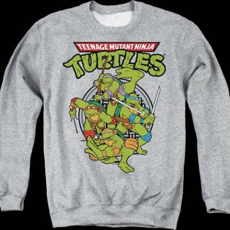 Action Poses Teenage Mutant Ninja Turtles Sweatshirt