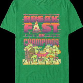 Breakfast Of Champions Teenage Mutant Ninja Turtles T-Shirt