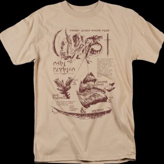 Rust Monster Anatomy Dungeons & Dragons T-Shirt