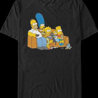 Family Couch The Simpsons T-Shirt