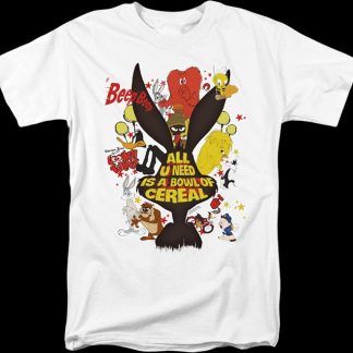 All U Need Is A Bowl Of Cereal Looney Tunes T-Shirt