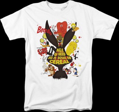 All U Need Is A Bowl Of Cereal Looney Tunes T-Shirt
