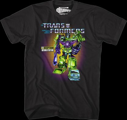 Box Art Devastator Transformers T-Shirt
