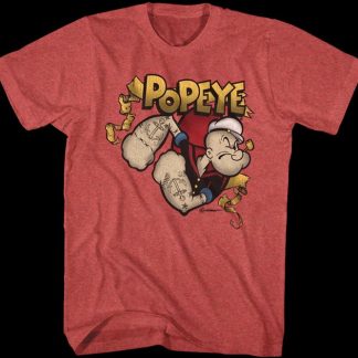 Popeye Gold Banner T-Shirt