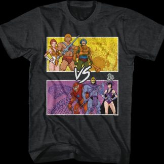 Castle Grayskull vs. Snake Mountain Masters of the Universe T-Shirt
