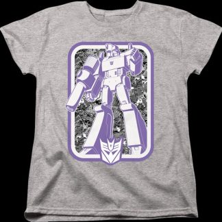 Womens Decepticons Leader Megatron Transformers Shirt