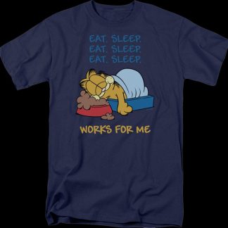 Works For Me Garfield T-Shirt