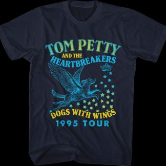 Dogs With Wings 1995 Tour Tom Petty And The Heartbreakers T-Shirt