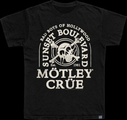 Made In USA Dripskull Motley Crue T-Shirt