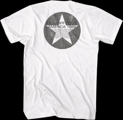 Front & Back Kick Off Tour INXS T-Shirt - Image 2