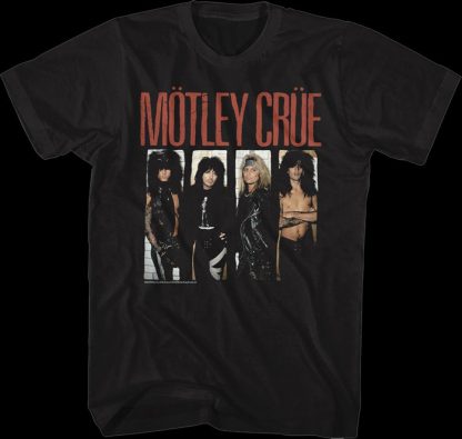 Band Panels Motley Crue T-Shirt