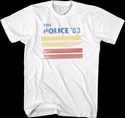 '83 Stripes The Police T-Shirt