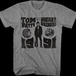 1991 Tour Tom Petty And The Heartbreakers T-Shirt