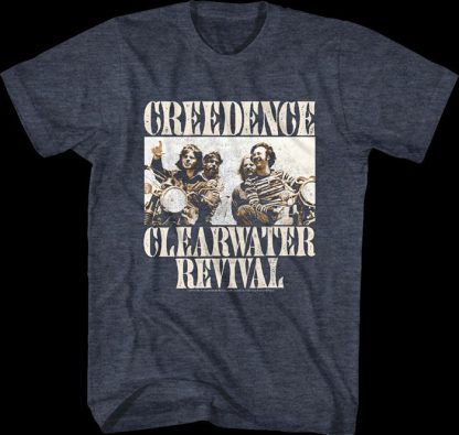 Band Photo Creedence Clearwater Revival T-Shirt