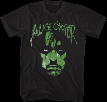 Green Face Alice Cooper T-Shirt