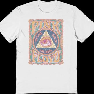 Dark Side of the Moon All Seeing Eye Pink Floyd T-Shirt