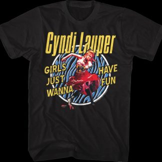 Girls Just Wanna Have Fun Cyndi Lauper T-Shirt