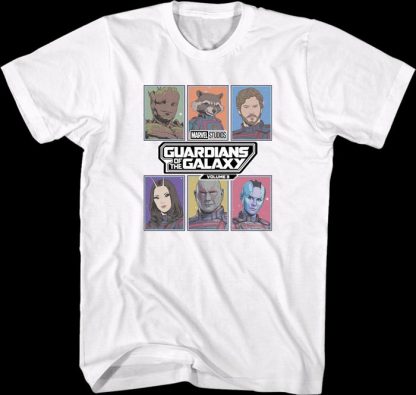 Character Boxes Guardians Of The Galaxy Volume 3 T-Shirt