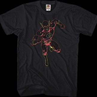 Neon Flash DC Comics T-Shirt