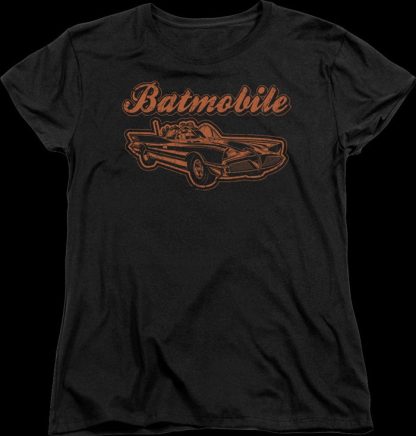 Womens The Batmobile DC Comics Shirt