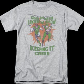 Green Lantern And Green Arrow Keeping It Green DC Comics T-Shirt
